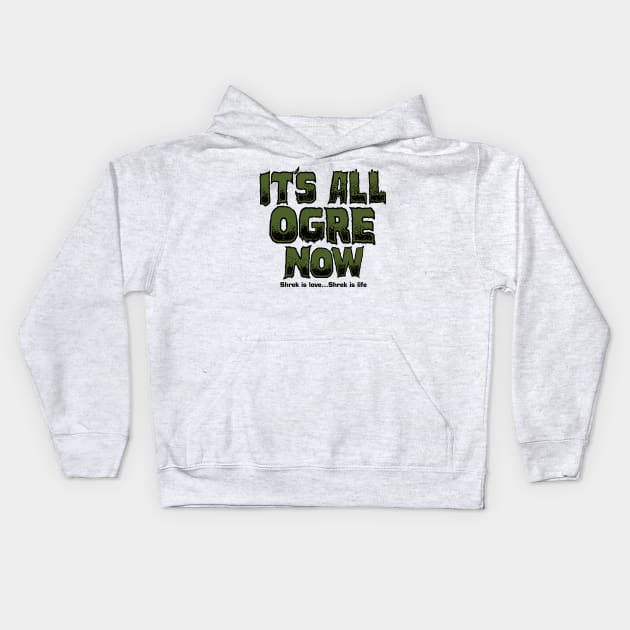 shrek is love Kids Hoodie by superdude8574